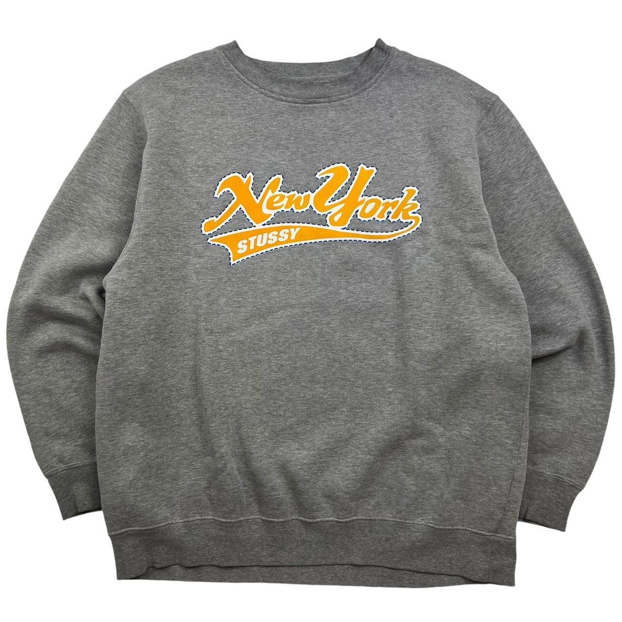 Stussy Vintage Stussy New York Sweatshirt - Medium Size US M / EU 48-50 / 2 - 1 Thumbnail