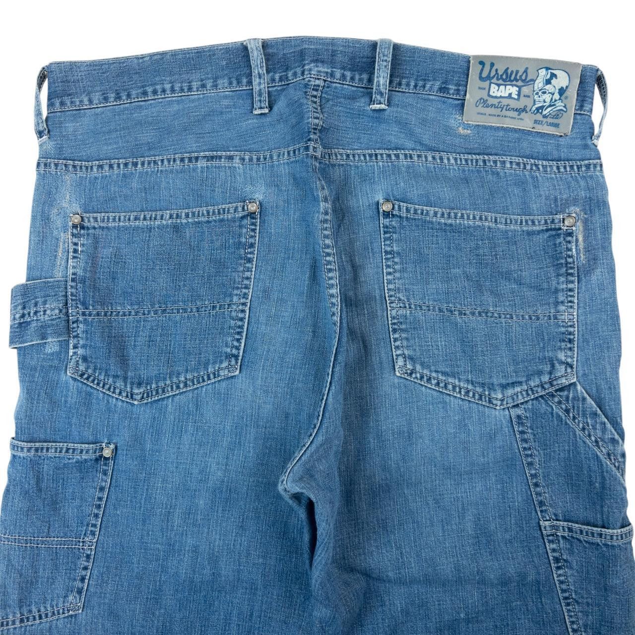 Bape Vintage Bape Ursus Denim Jeans Size L Size US 32 / EU 48 - 3 Thumbnail