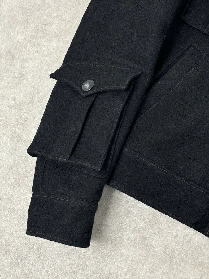 Prada AW2019 Prada Black Wool Multi-Pocket Blazer Jacket Size 42R - 9 Thumbnail