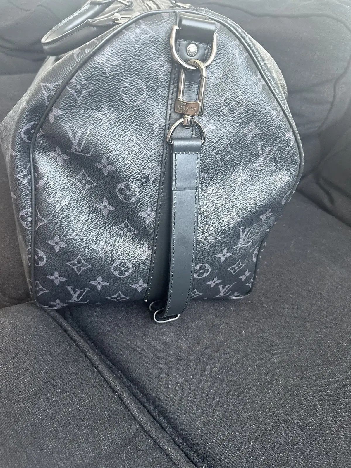 Louis Vuitton Louis Vuitton Keepall Bandouliere 55 Duffle Bag Size ONE SIZE - 6 Thumbnail
