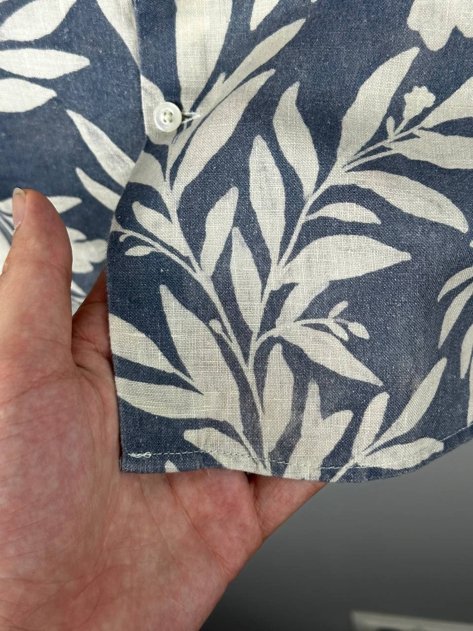 Brooksfield Luxury Brooksfield Torino Linen Summer Shirt Size US M / EU 48-50 / 2 - 8 Thumbnail