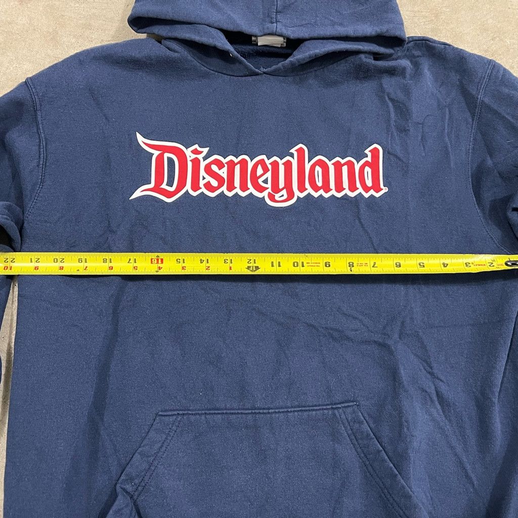 Disney Vintage 90s disneyland gothic font hoodie Size US M / EU 48-50 / 2 - 3 Thumbnail