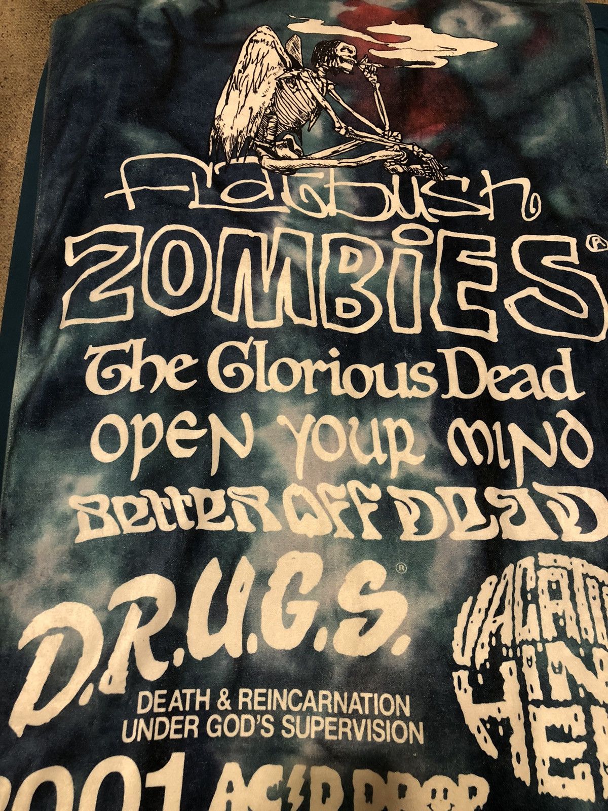 Flatbush Zombies Flatbush Zombies Towel Size ONE SIZE - 3 Thumbnail