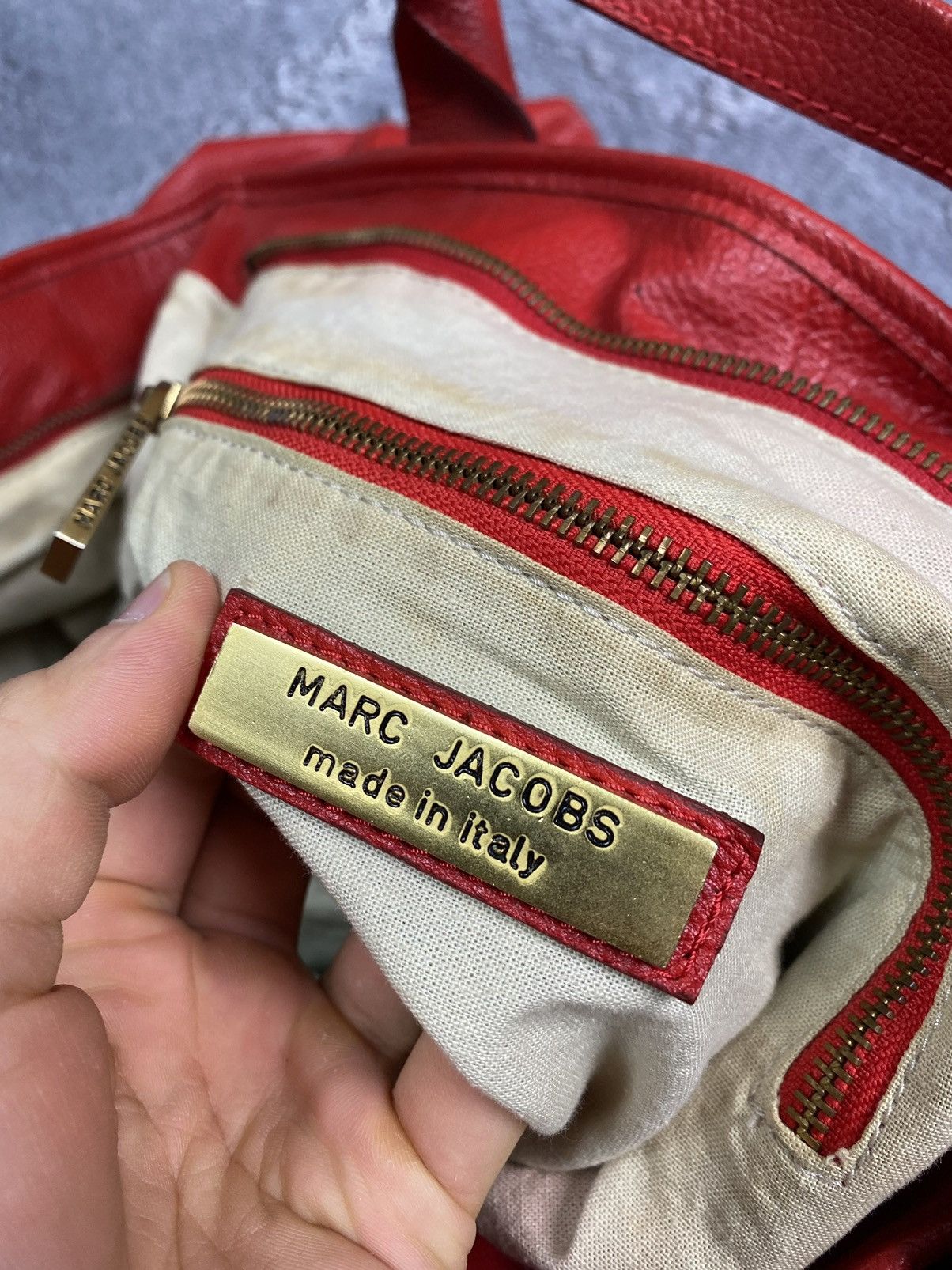 Marc Jacobs Marc Jacobs rare Bag asymmetric shape Red Size ONE SIZE - 25 Thumbnail