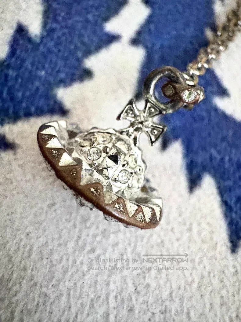 Vivienne Westwood Vivienne Westwood Vintage Silver Small Mayfair Orb Necklac Size ONE SIZE - 2 Thumbnail