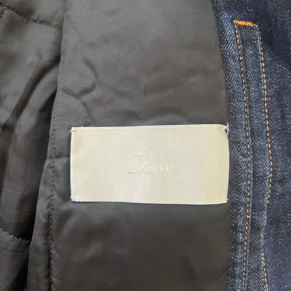 Dior Dior 2020AW Indigo Padded Denim Jacket Size US M / EU 48-50 / 2 - 6 Thumbnail