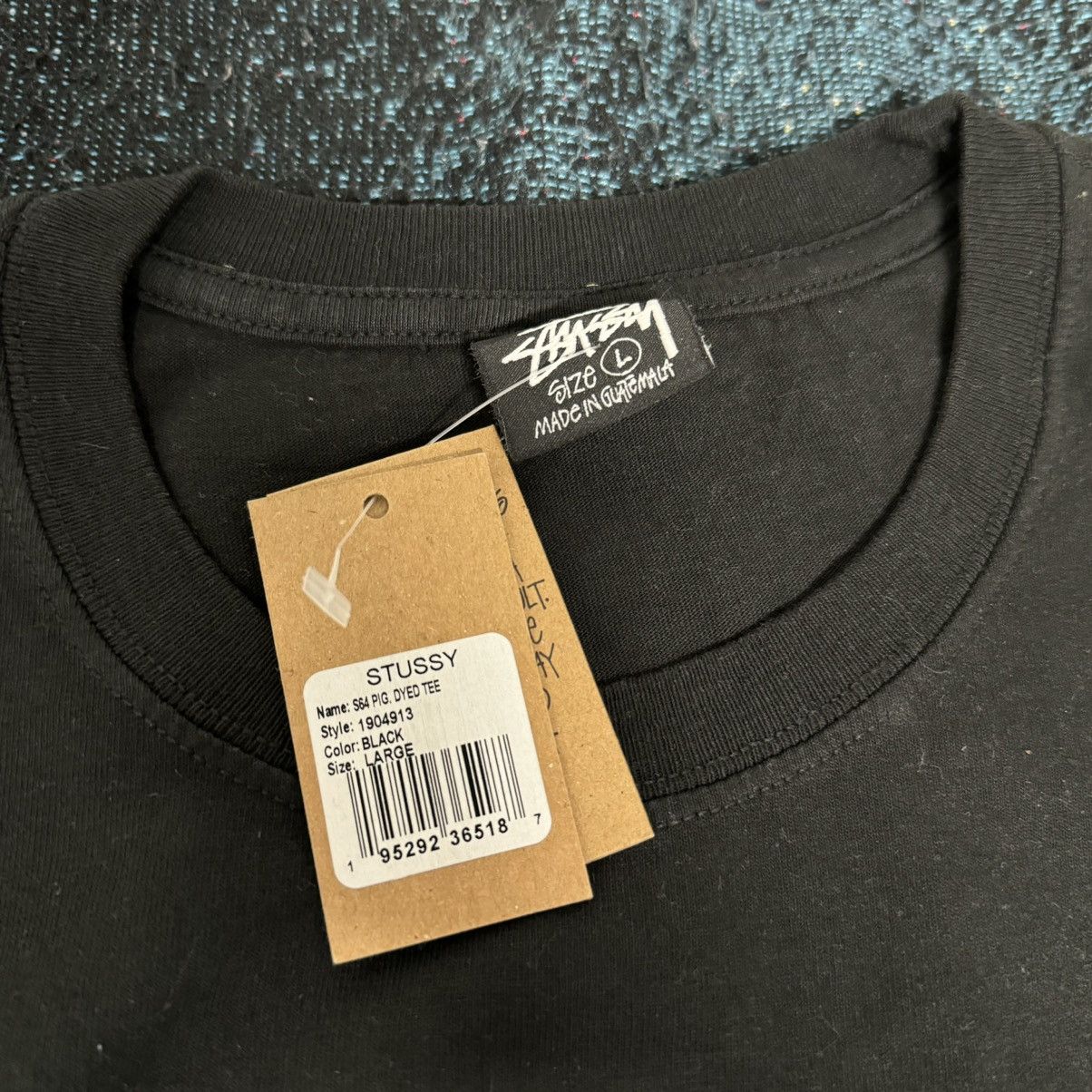 Stussy STUSSY N64 TEE BLACK Size US L / EU 52-54 / 3 - 3 Thumbnail