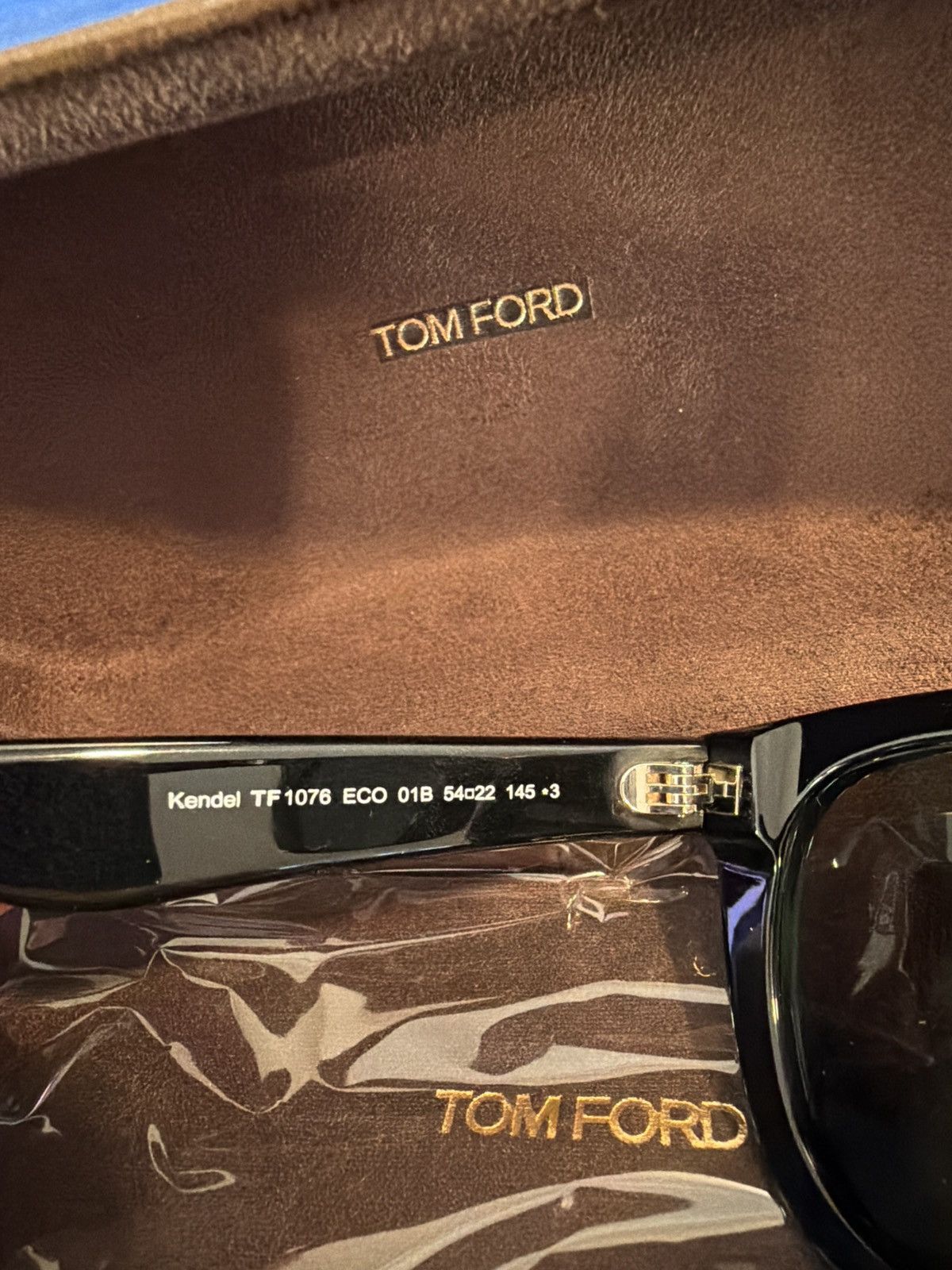 Tom Ford Tom Ford Kendel Shiny Black Size ONE SIZE - 2 Thumbnail