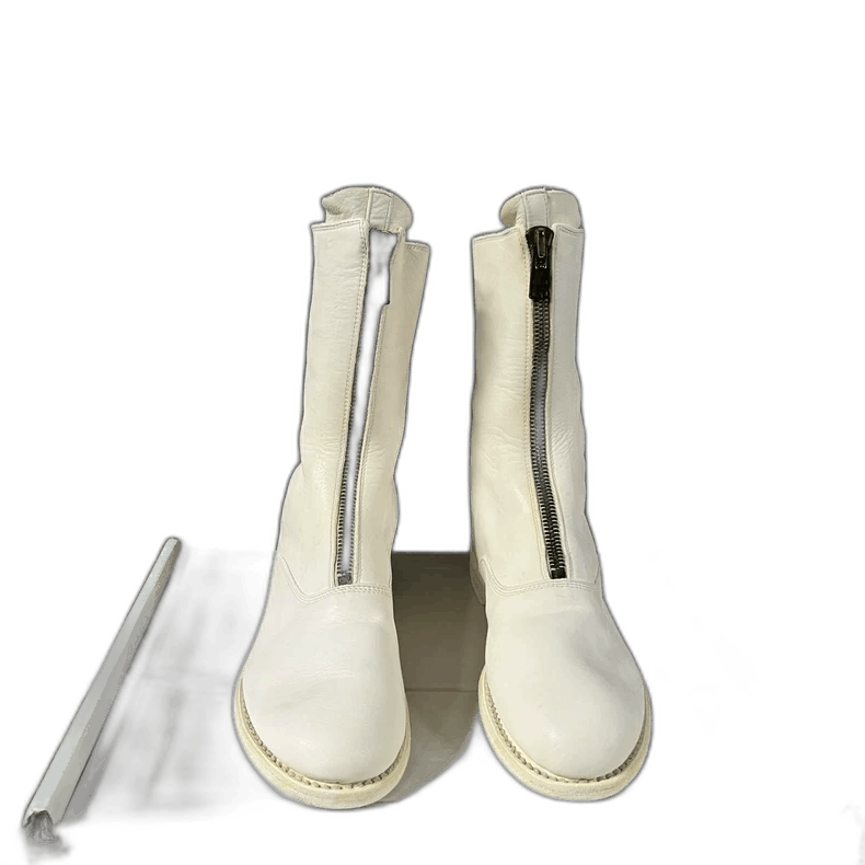 Guidi Guidi White 310 Short Boots Latest Model Size US 6 / EU 39 - 1 Thumbnail
