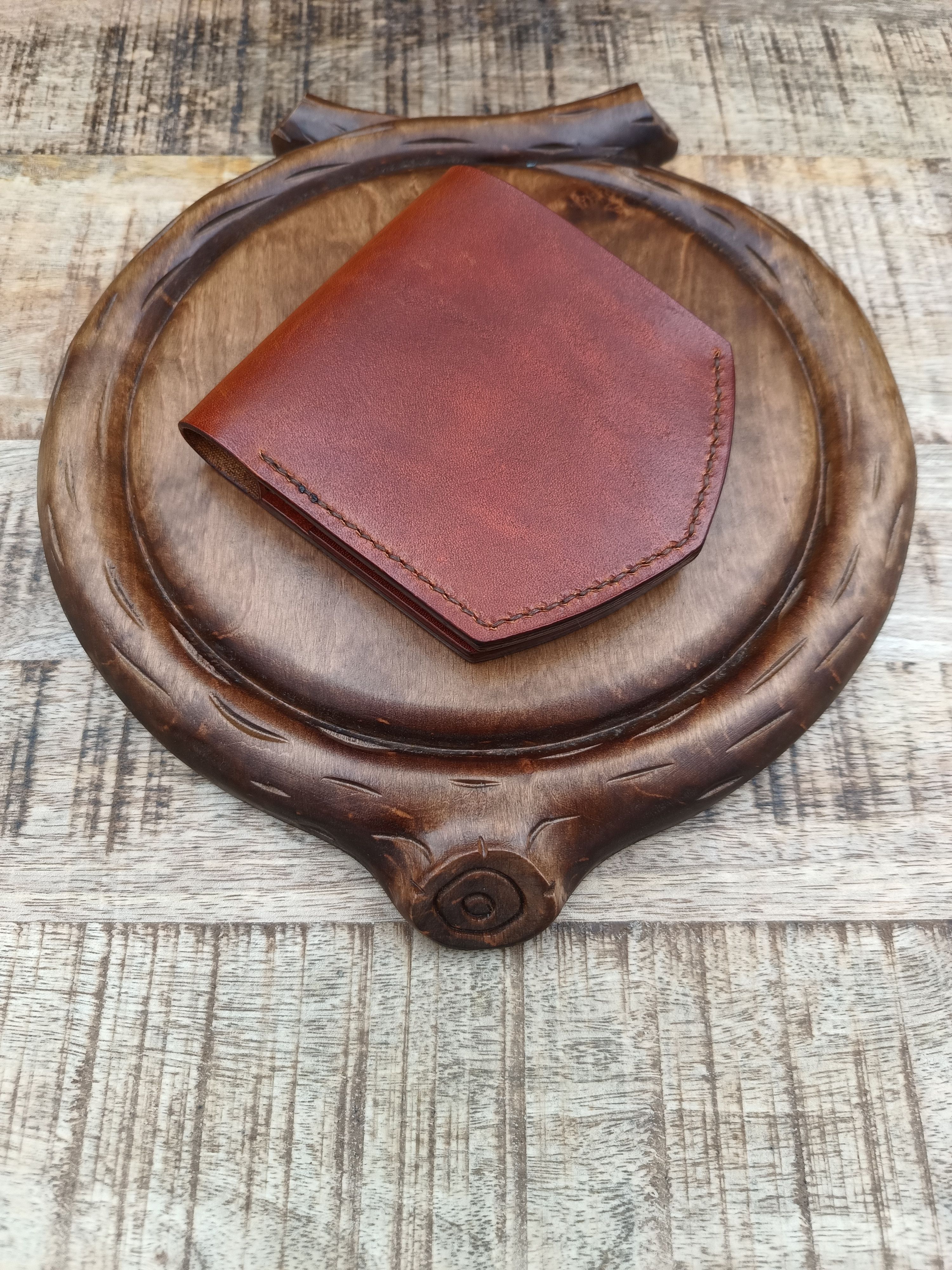 Other Handmade top grain leather wallet cardholder Size ONE SIZE - 4 Thumbnail