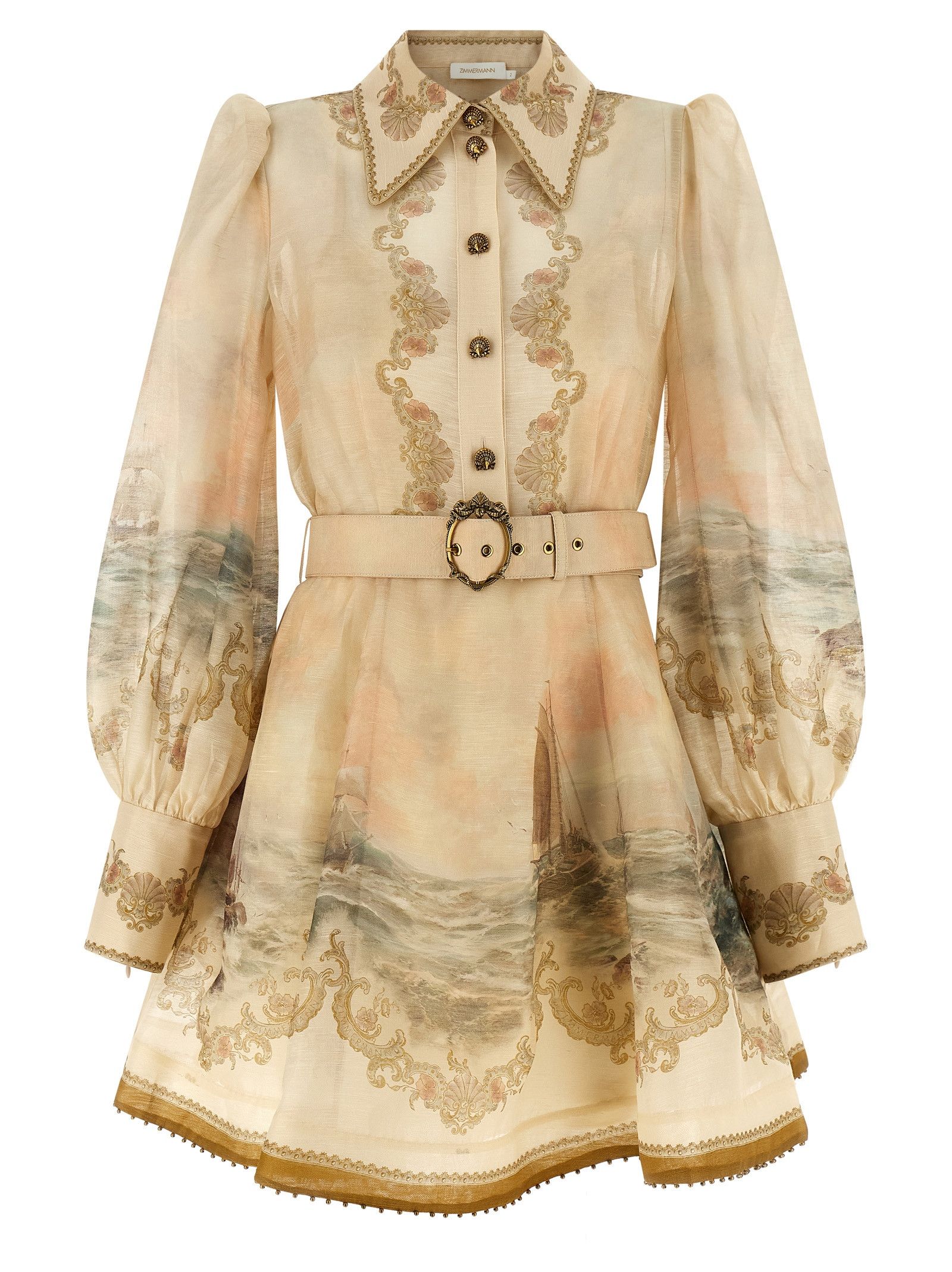Zimmermann 'Rebellion Marine' dress Size XS / US 0-2 / IT 36-38 - 1 Thumbnail