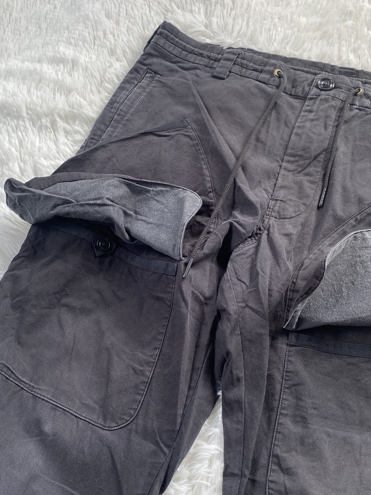 Yohji Yamamoto Vintage Y-3 Yohji Yamamoto x Adidas Cargo Pants Size US 37 - 12 Thumbnail