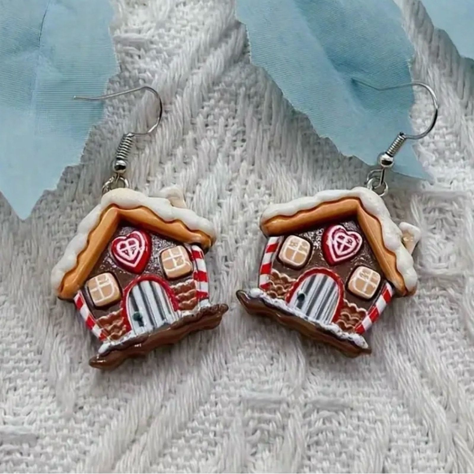 Other NWT Gingerbread House Earrings Size ONE SIZE - 3 Thumbnail
