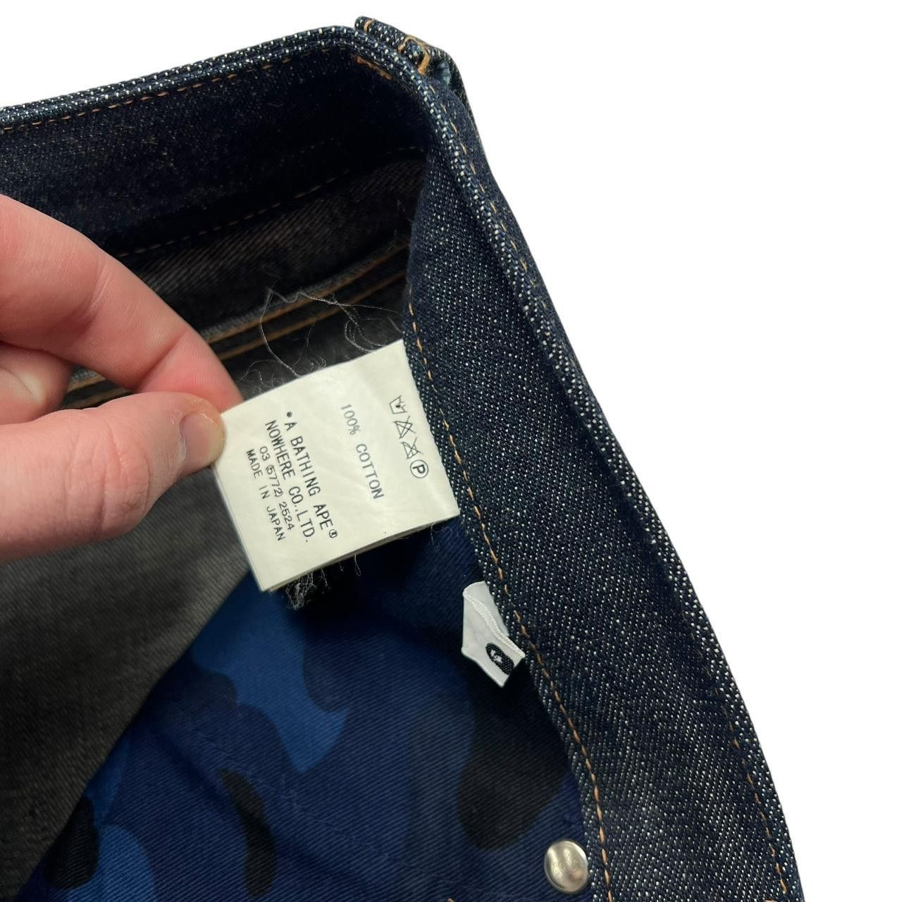 Bape Vintage 2000s Bape Jeans - Waist: 36” Size US 36 / EU 52 - 6 Thumbnail