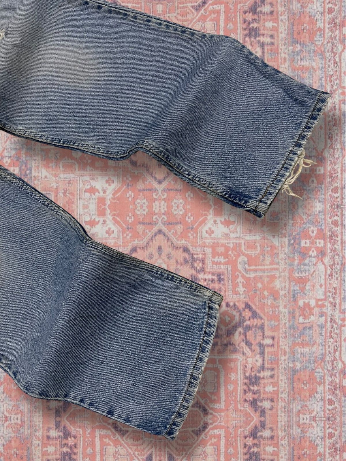 Levi's Vintage Clothing Vintage 1990s Designer Levis Strauss & Co 550 Distressed Size US 32 / EU 48 - 5 Thumbnail