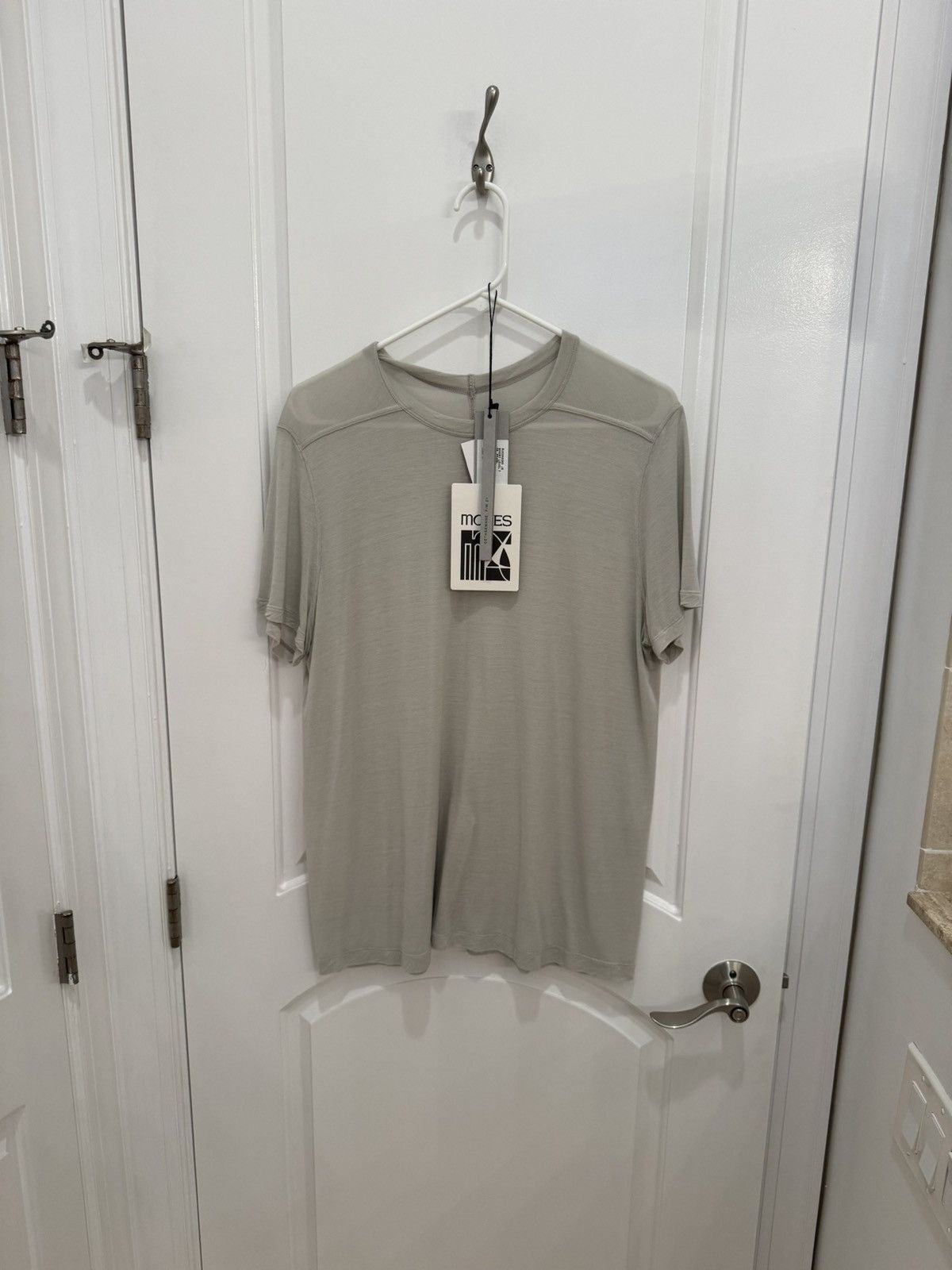 Rick Owens Rick Owens Short Level T Pearl Size L Viscose/Silk Size US M / EU 48-50 / 2 - 2 Thumbnail