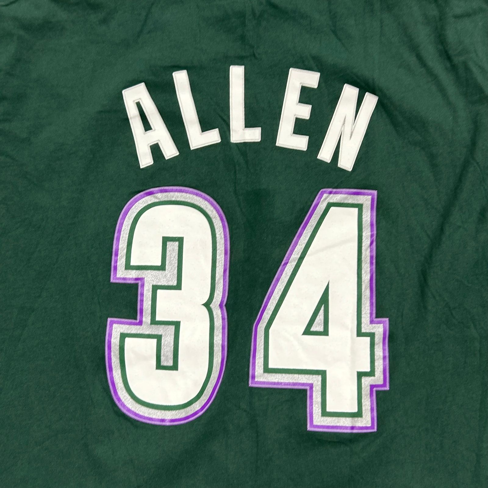 Mitchell & Ness Milwaukee Bucks Ray Allen Mitchell & Ness green Tee XXL Size US XXL / EU 58 / 5 - 2 Thumbnail