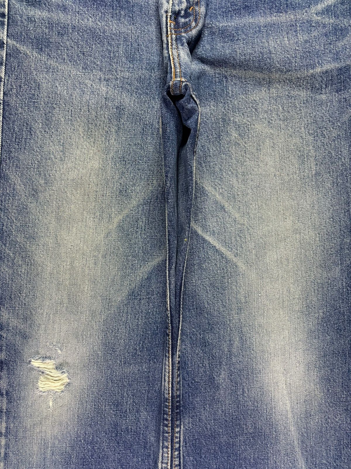 Levi's Vintage 90s Levis 855 Orange Tab Mud Wash Loose Jeans Size US 28 / EU 44 - 5 Thumbnail