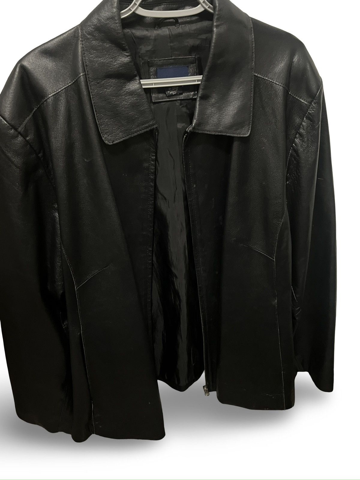 Other Black Leather Vintage Jacket Size US L / EU 52-54 / 3 - 3 Thumbnail