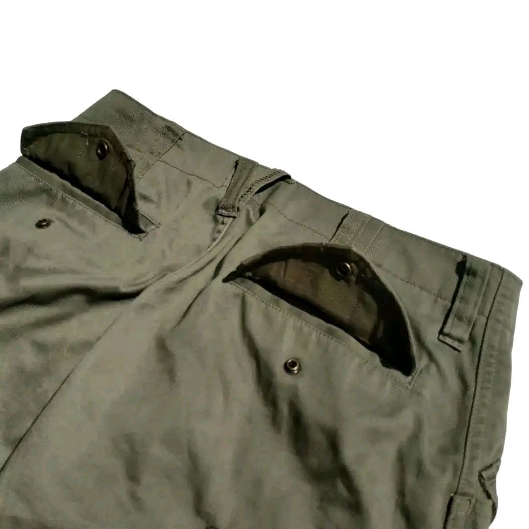 Japanese Brand Klein Plus Homme Japanese Brand Olive Green Cargo Pants Size US 28 / EU 44 - 10 Thumbnail