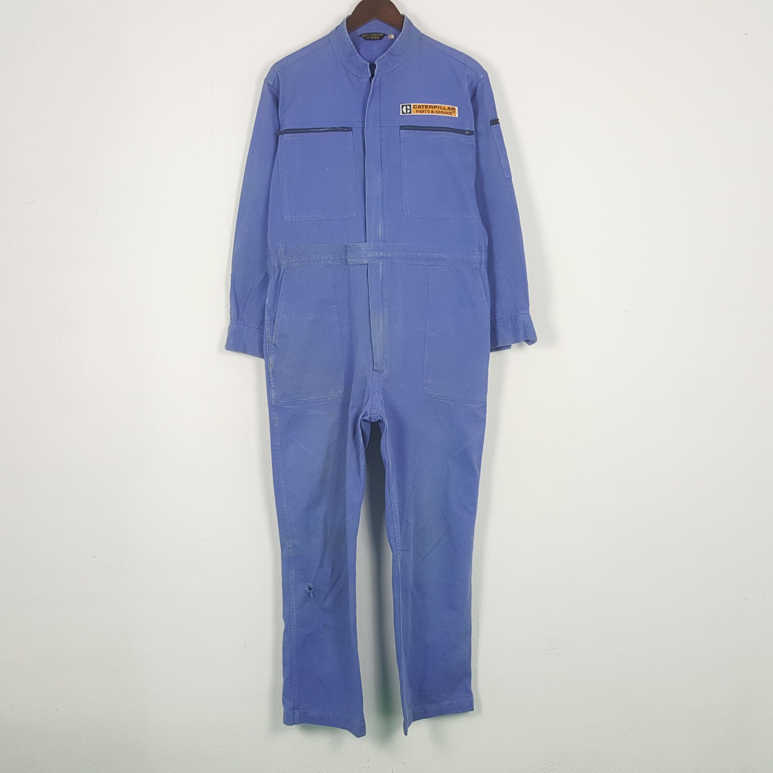 Sports Specialties Vintage Caterpillar Japan Worker Coverall Jumpsuit Jacket Size US L / EU 52-54 / 3 - 4 Thumbnail