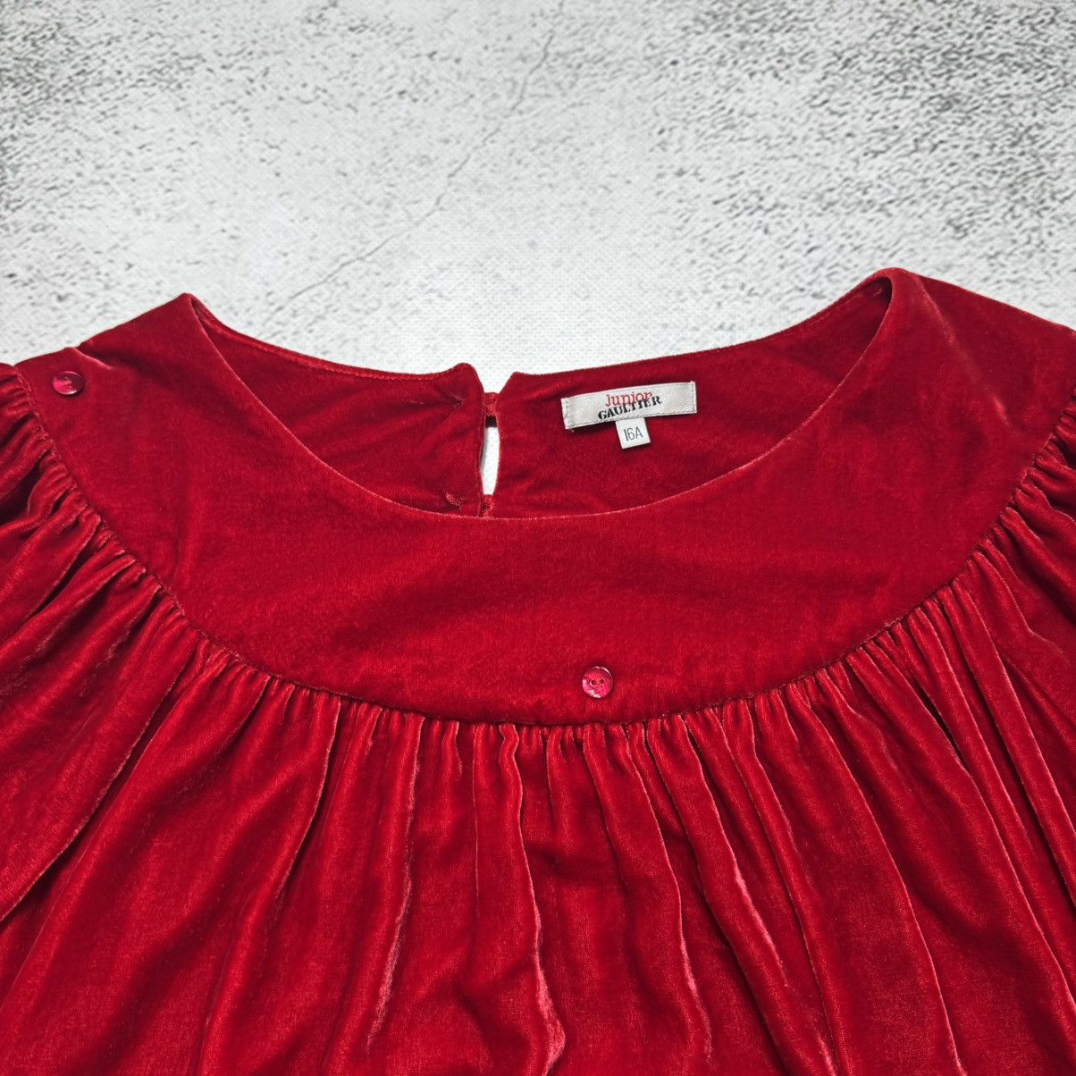 Jean Paul Gaultier vintage jean paul gaultier velour dress very rare item Size XS / US 0-2 / IT 36-38 - 7 Thumbnail