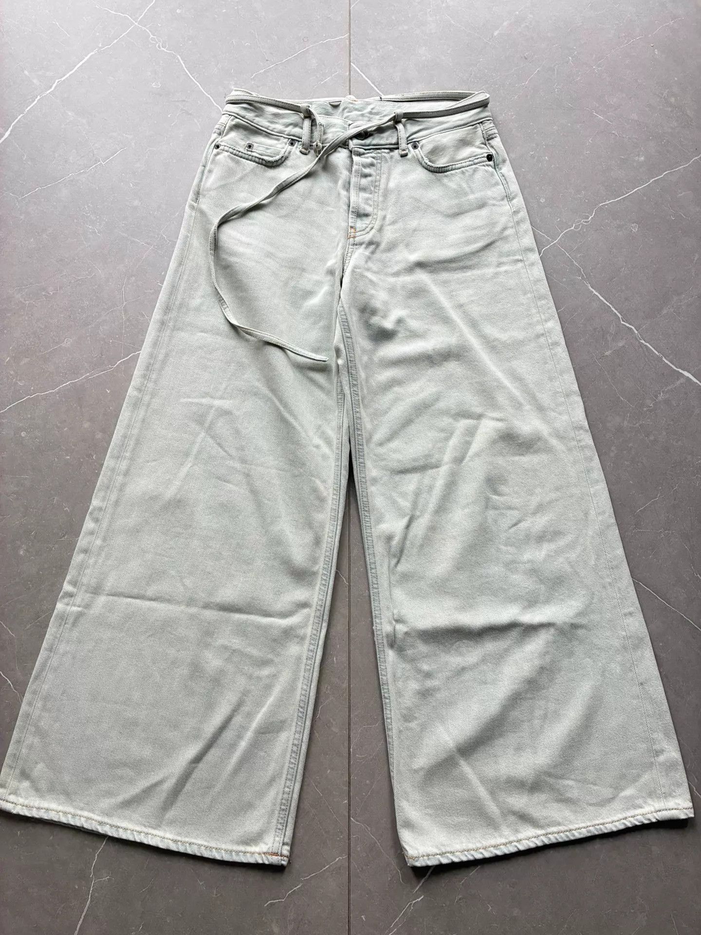 Acne Studios Acne Studios light blue wide-leg jeans 26 Size 24" / US 00 / IT 34 - 2 Thumbnail