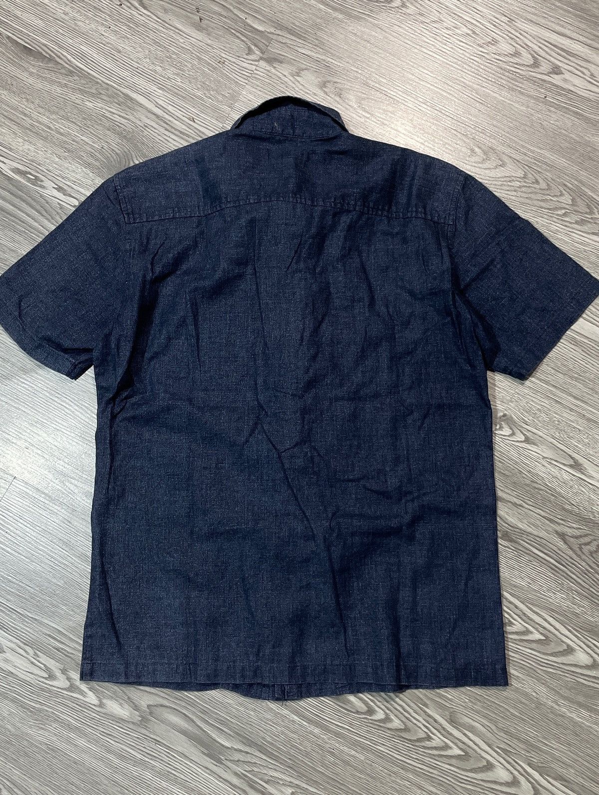 Tornado Mart Vintage Tornado Mart Short Sleeved Denim Shirt Size US M / EU 48-50 / 2 - 4 Thumbnail
