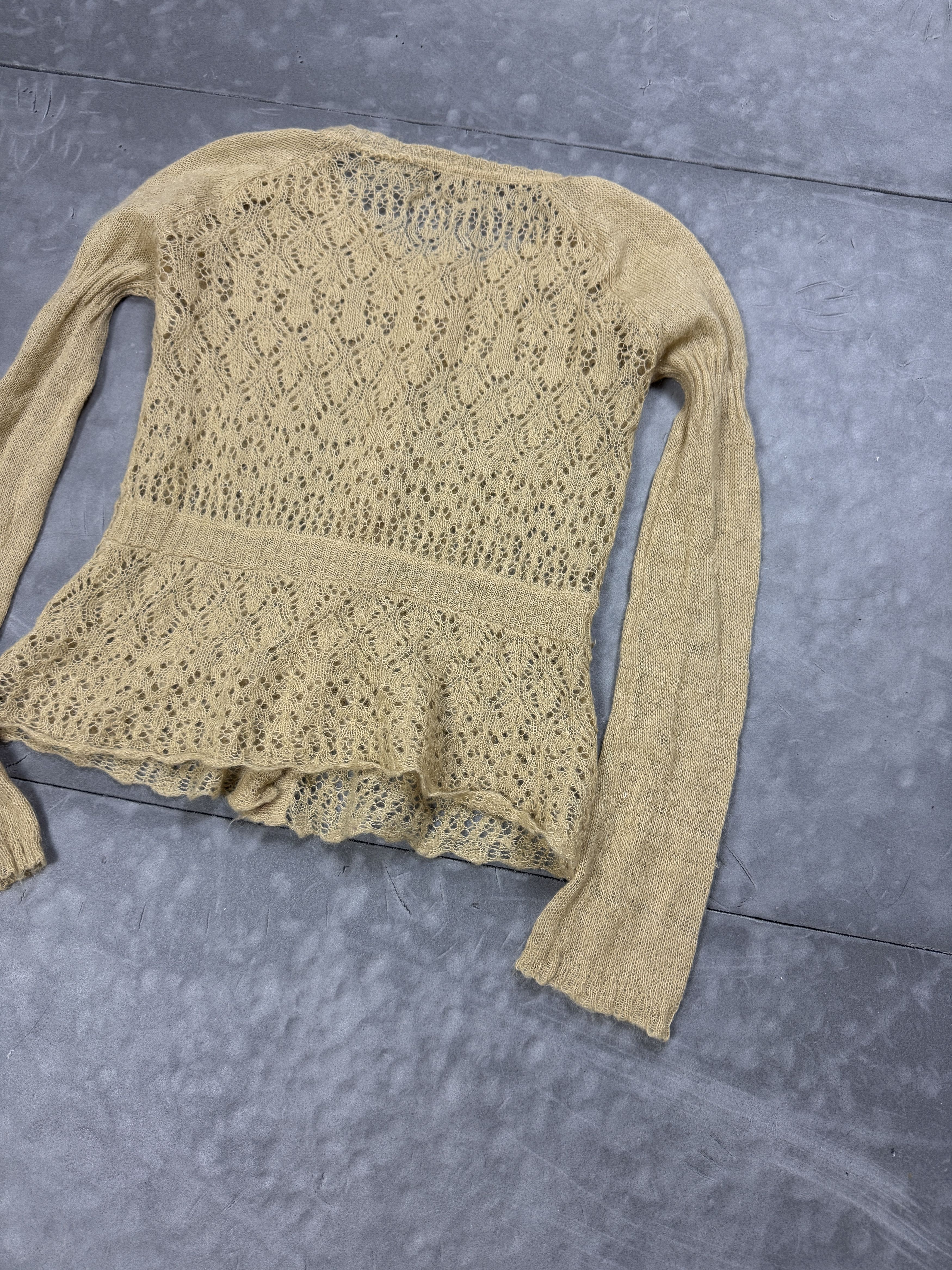 Vintage Vintage Saint Tropez Cashmere Cardigan Sweater (S/M) Size M / US 6-8 / IT 42-44 - 7 Thumbnail