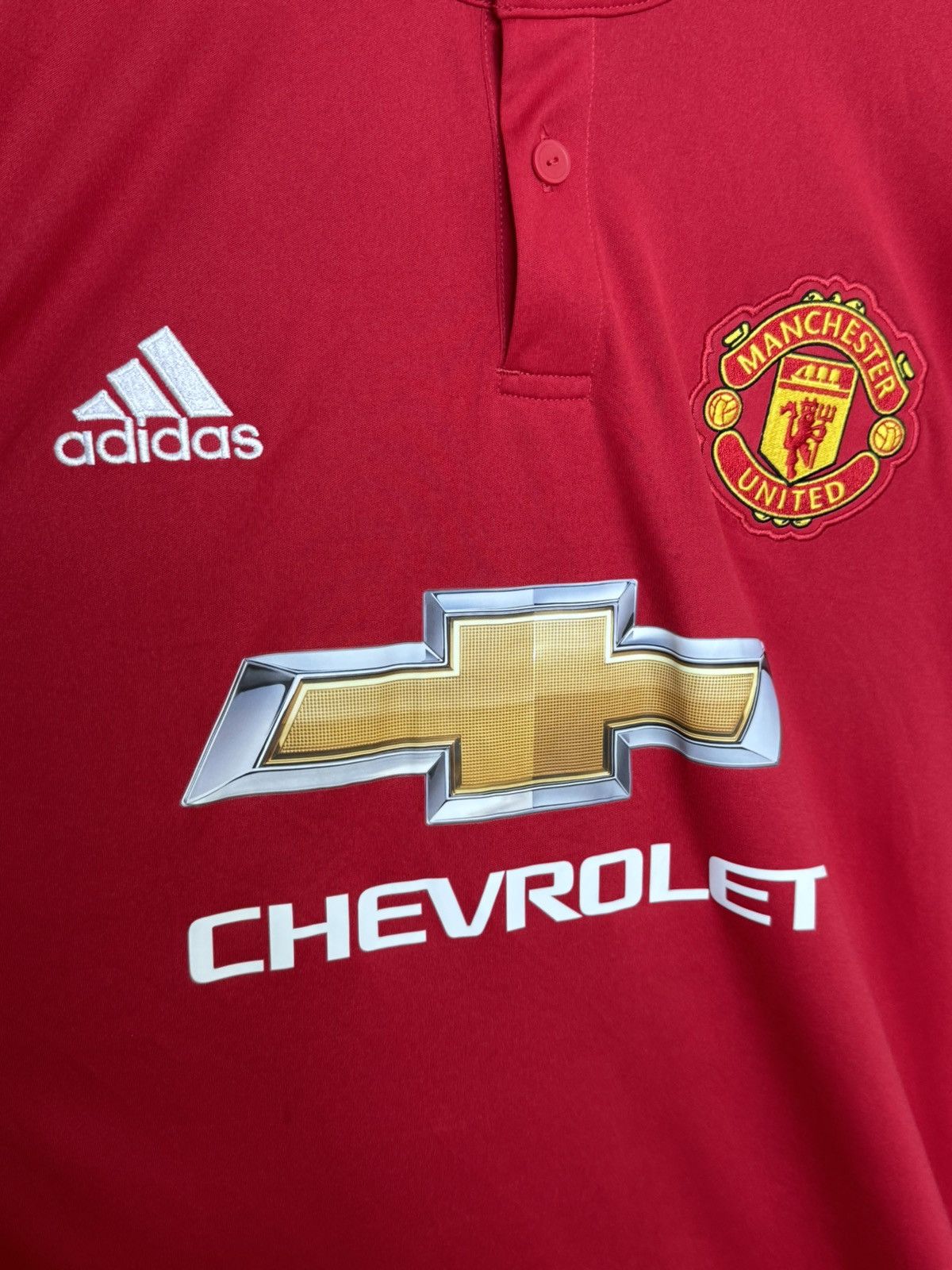 Adidas Manchester United 17/18 Home Football Jersey T-Shirt Size US XL / EU 56 / 4 - 3 Thumbnail