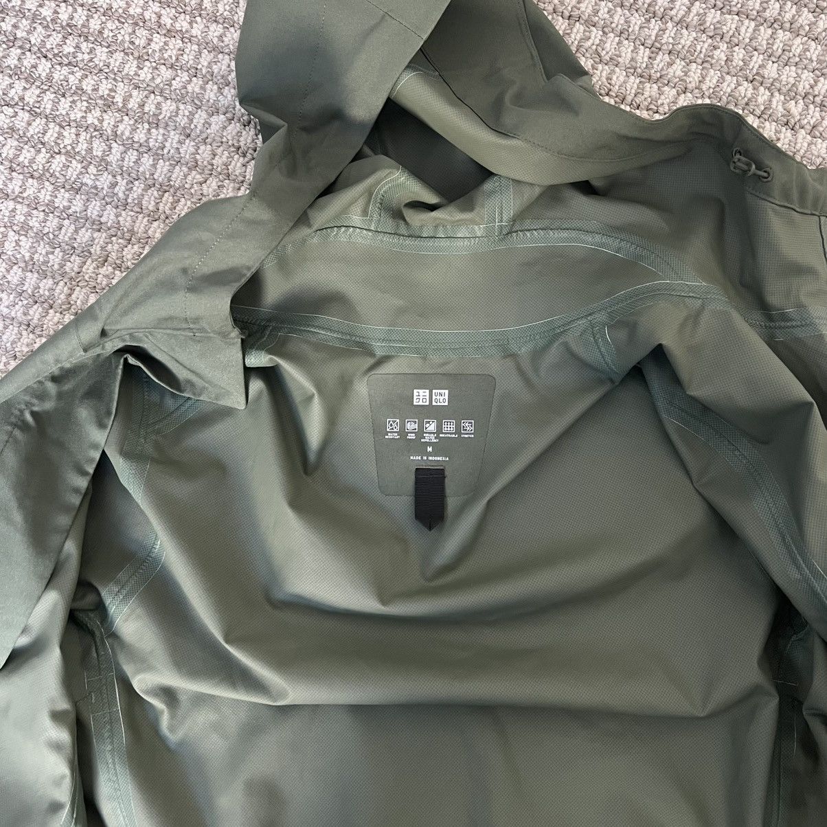 Uniqlo Blocktech Long Raincoat Parka Size M / US 6-8 / IT 42-44 - 3 Thumbnail