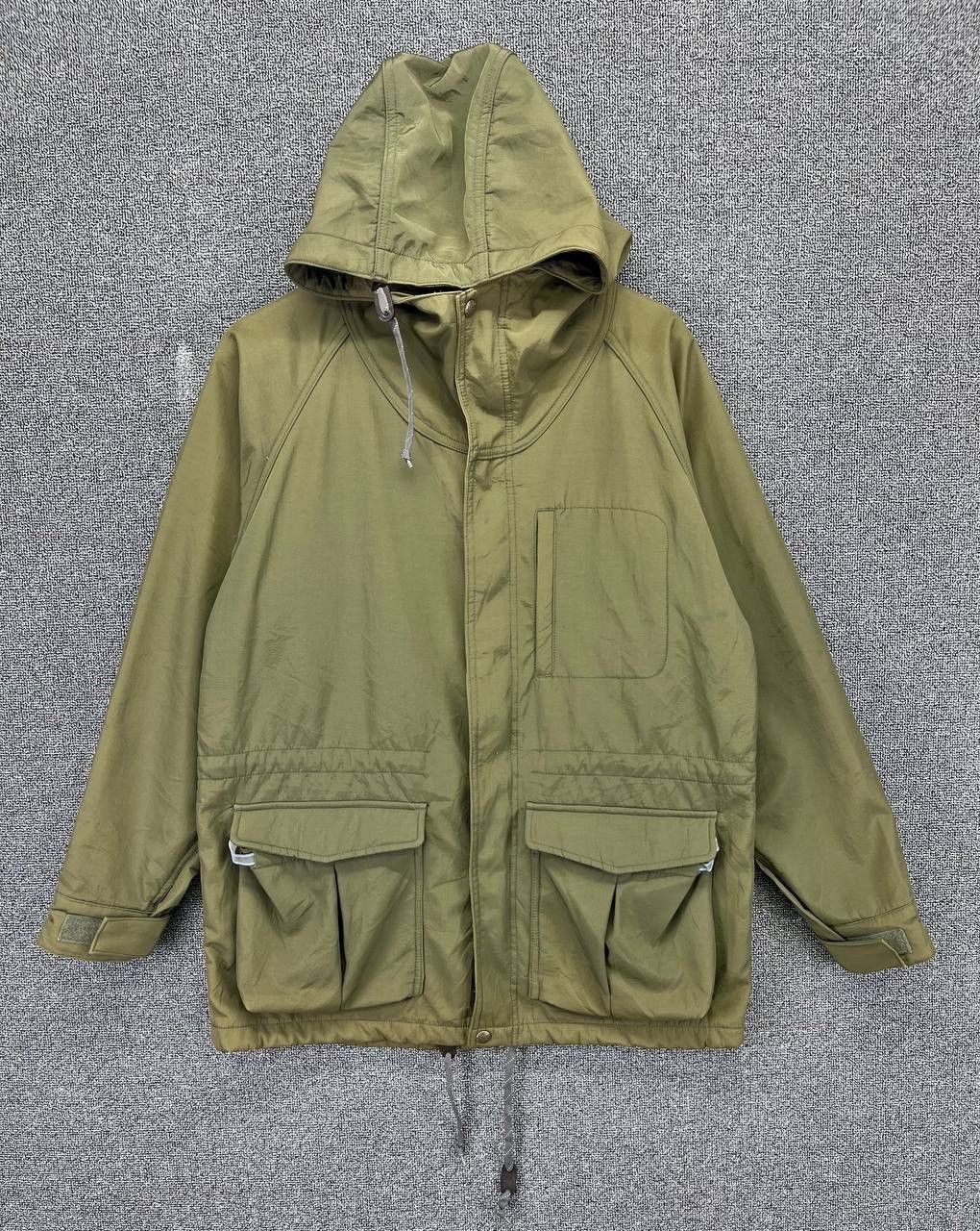 Vintage John Bull Wind Pruff Hooded Military Jacket
