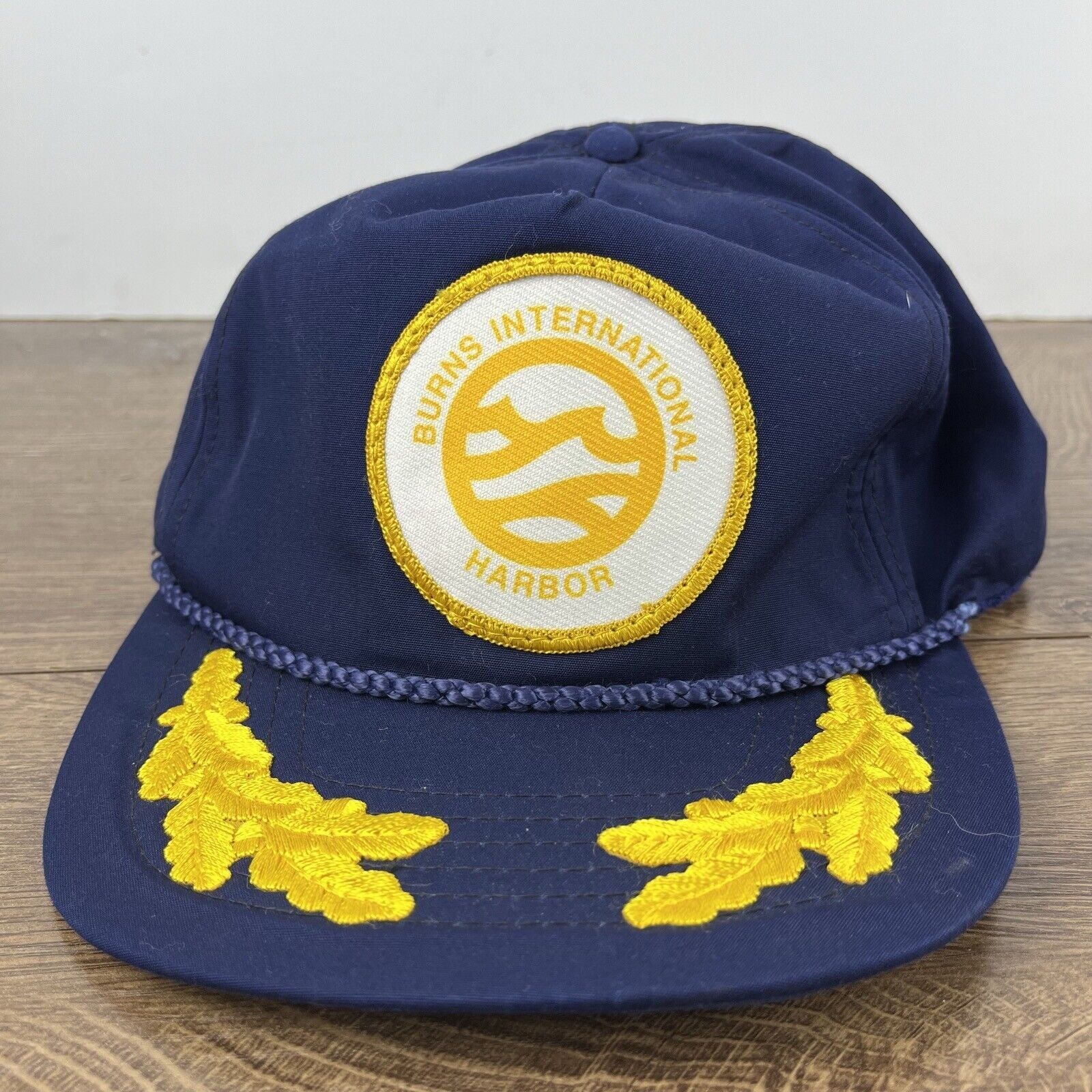 Other Burns International Harbor Hat Blue Adjustable Hat Blue Adul Size ONE SIZE - 3 Thumbnail