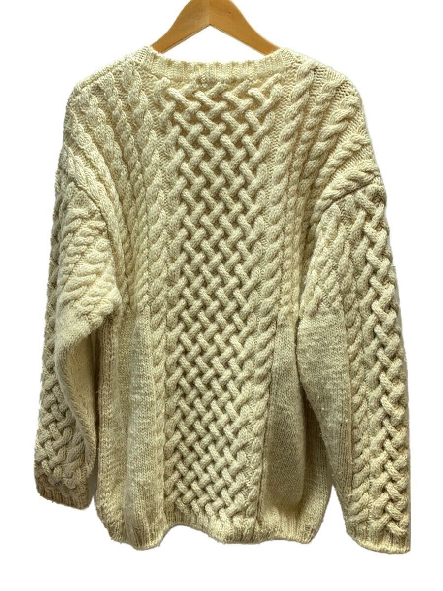 Yohji Yamamoto Cable Knit Wool Sweater Size US M / EU 48-50 / 2 - 2 Thumbnail