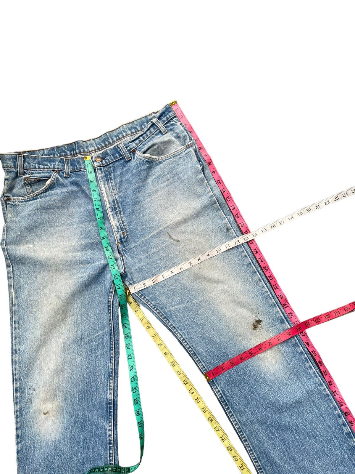 Levi's Vintage 1987 Levis 517 Single R Orange Tag Denim Size US 39 - 22 Thumbnail