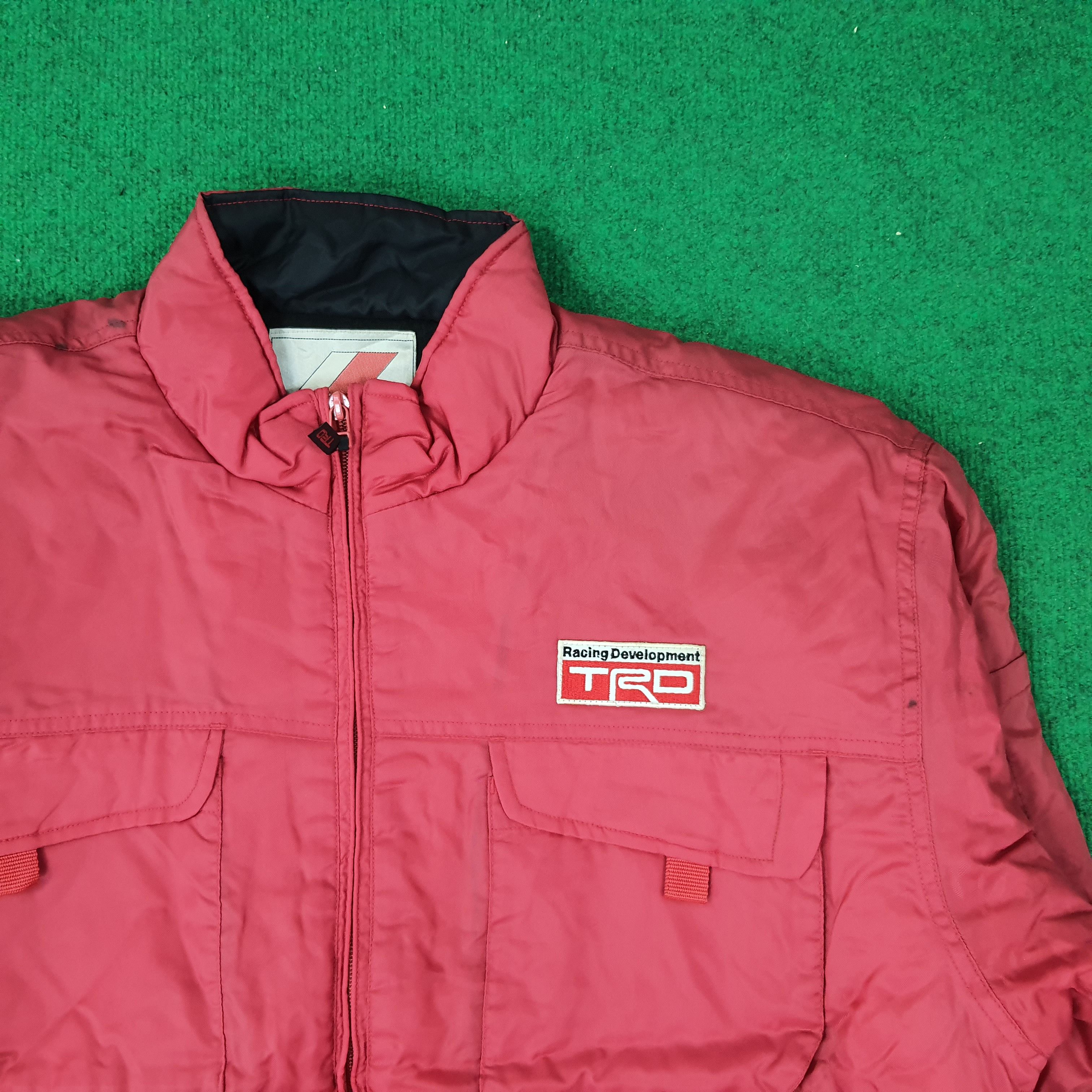 Japanese Brand Vintage TRD Motor Sports Wear Jacket C262N15 Size US XL / EU 56 / 4 - 4 Thumbnail