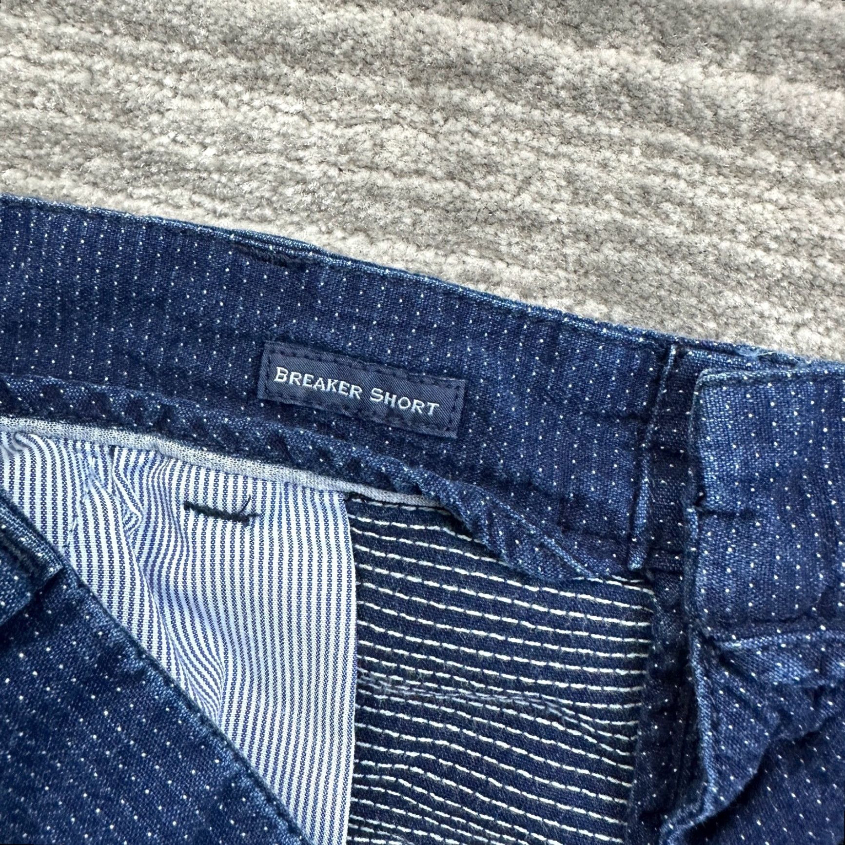 Vineyard Vines Vineyard Vines Chino Shorts Mens 36 Blue Preppy Casual Cotton Belt Loops Flat Front 8 In Inseam Size US 36 / EU 52 - 5 Thumbnail