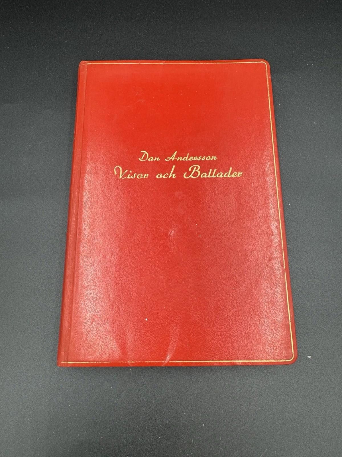 Other Rare 1936 Dan Andersson Visor och Ballader Book w/ Gyllander Size ONE SIZE - 1 Thumbnail