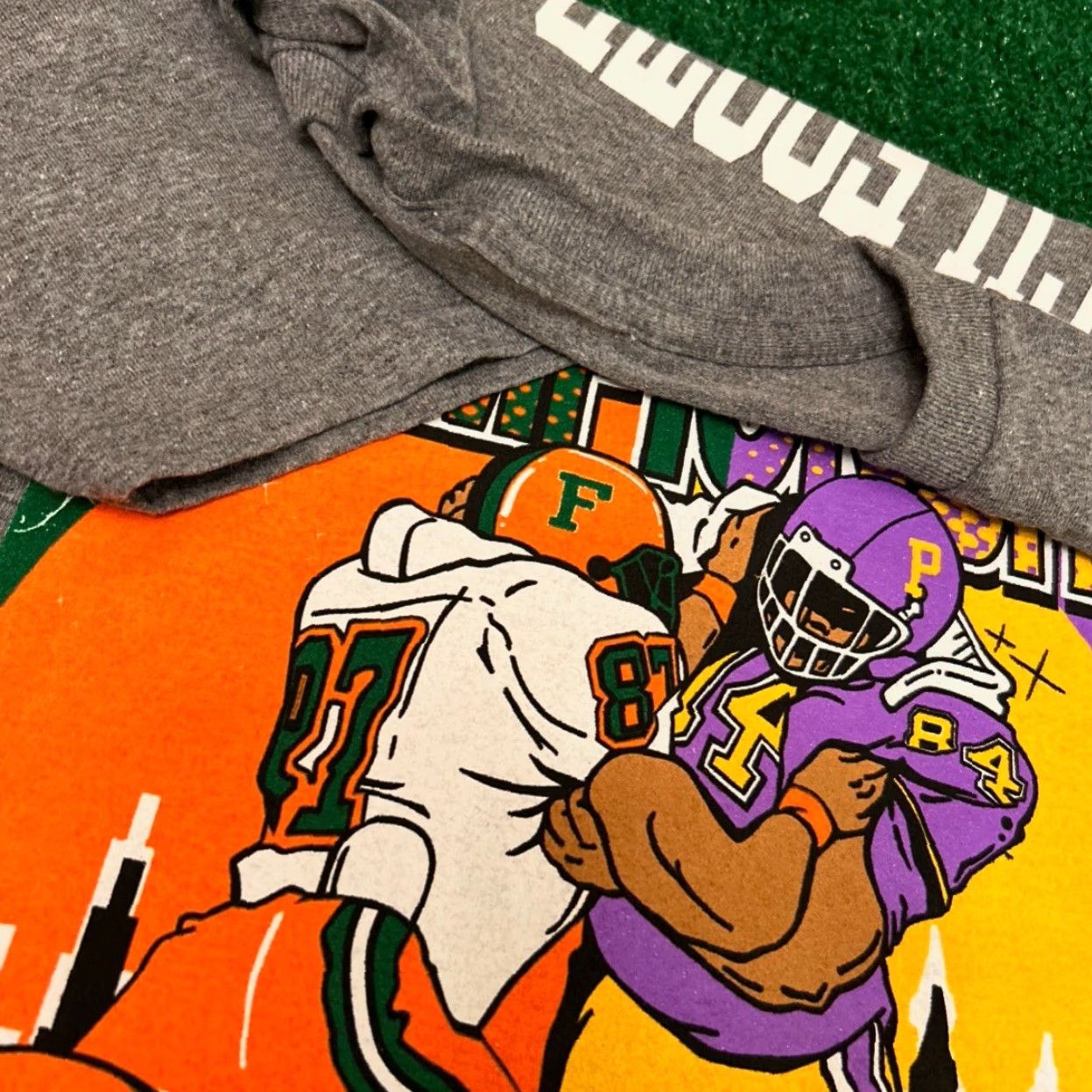 Vintage VINTAGE FAMU Rattlers Football HBCU We Outside VTG Shirt M Gray Mens Short Sleeve 90s Size US M / EU 48-50 / 2 - 3 Thumbnail