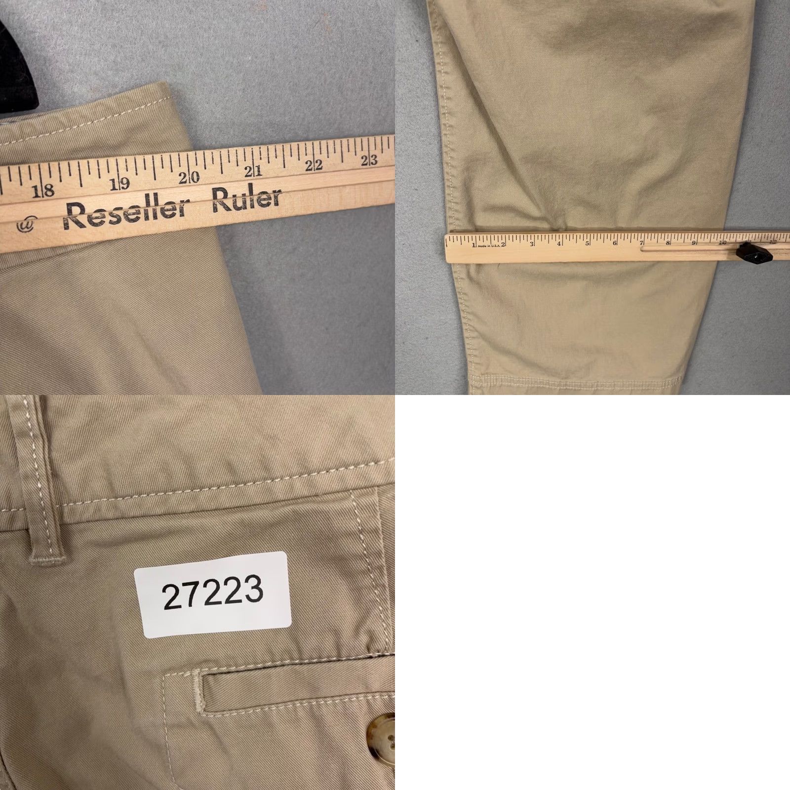 Eddie Bauer Eddie Bauer Chino Pants Womens 18 Petite Tan Vashon Fit Casual Classic Outdoor Size 40" / US 18 - 8 Thumbnail
