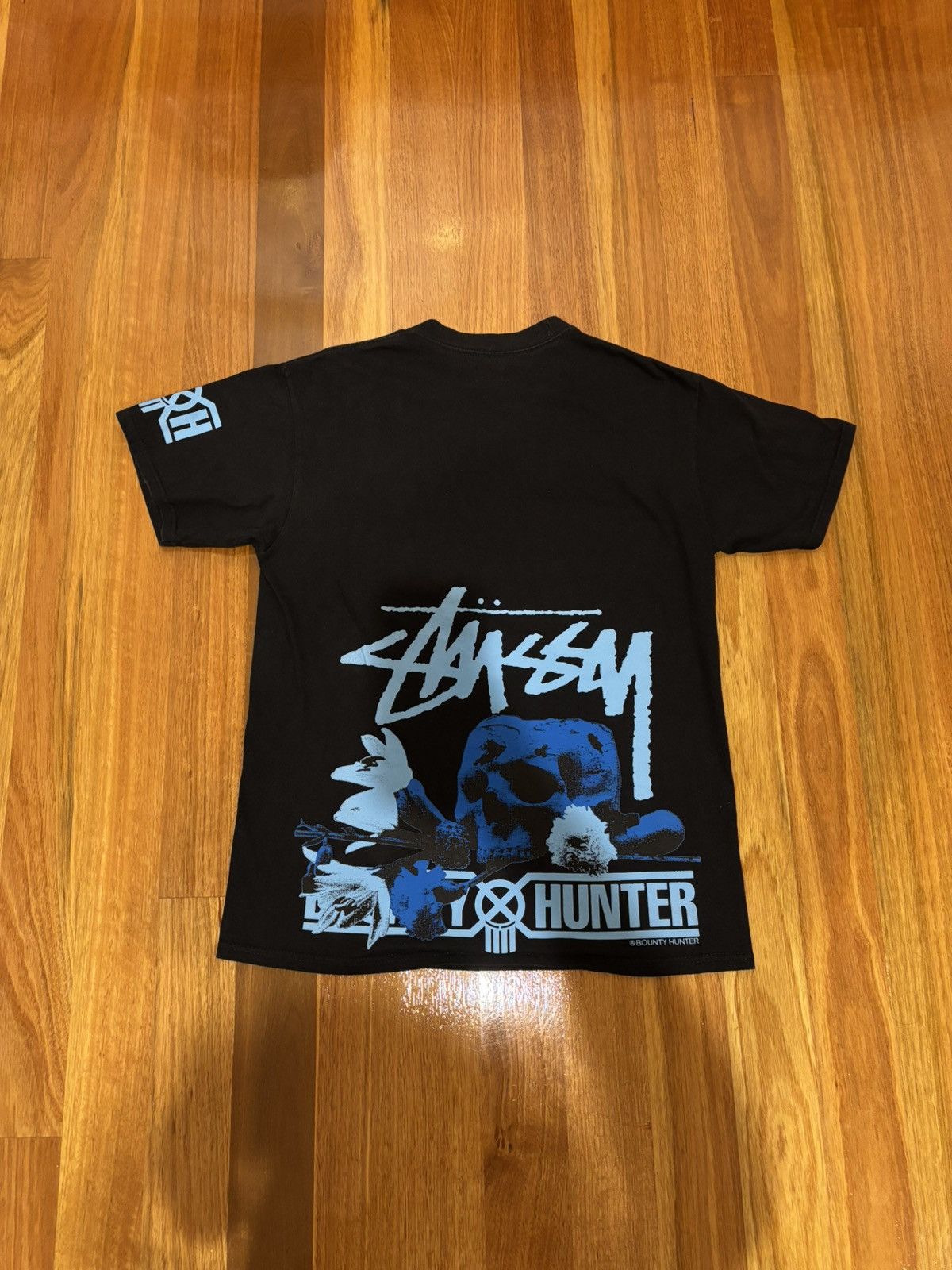 Stussy Stussy x Bounty Hunter SS06 Beauty and the Beast Skull Tee Size US M / EU 48-50 / 2 - 8 Thumbnail