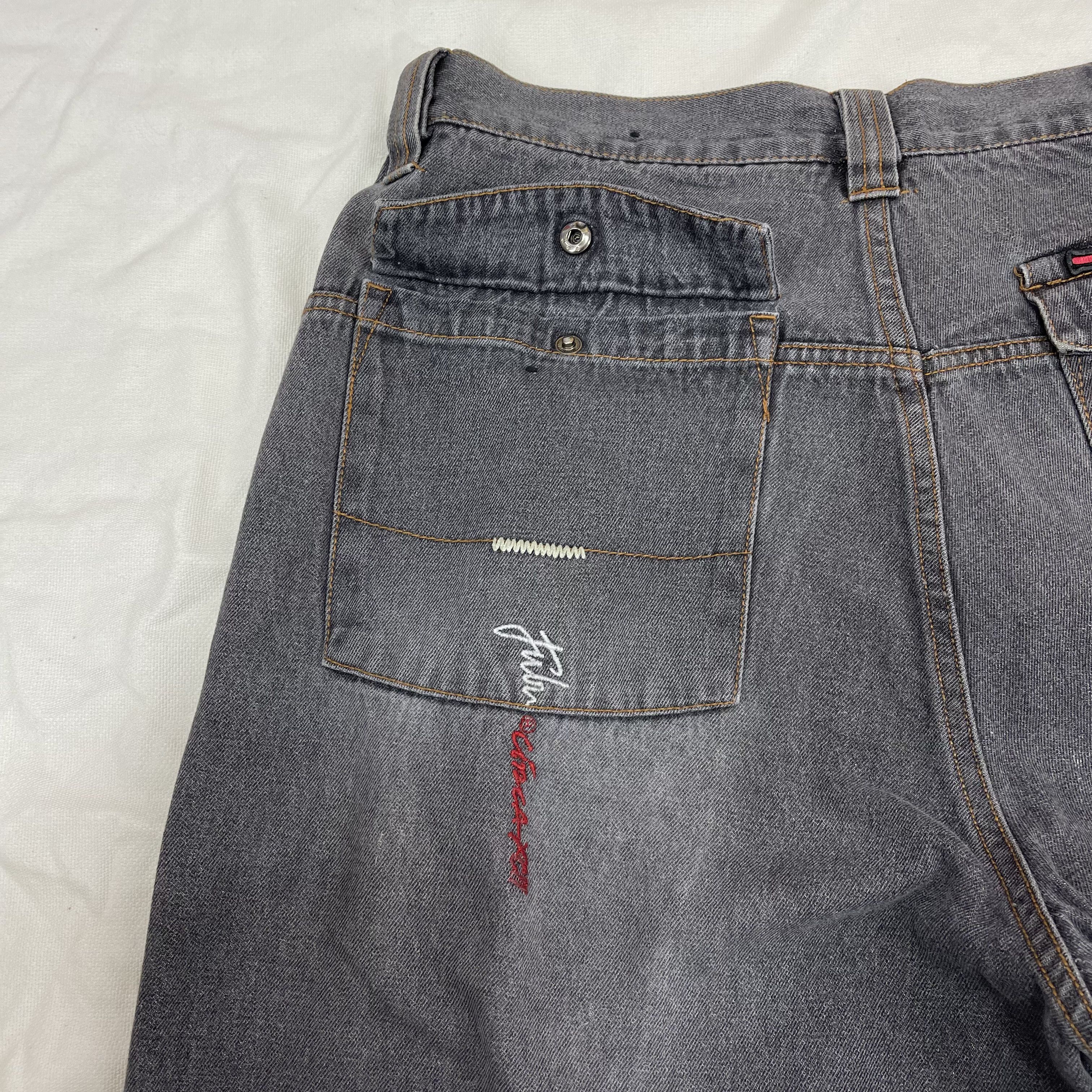 Fubu FUBU THE COLLECTION Hiphop Skate Denim Pant #1286/AS Size US 36 / EU 52 - 13 Thumbnail