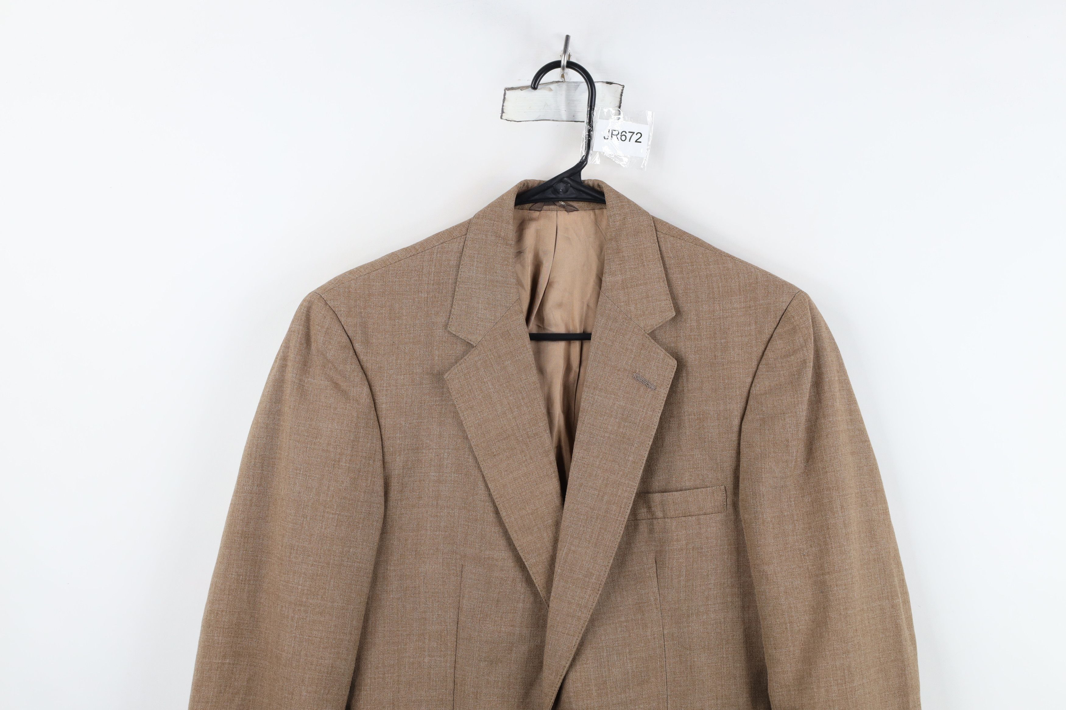 Vintage Vintage 50s 60s Streetwear Wool Blazer Suit Coat Jacket USA Size US L / EU 52-54 / 3 - 2 Thumbnail