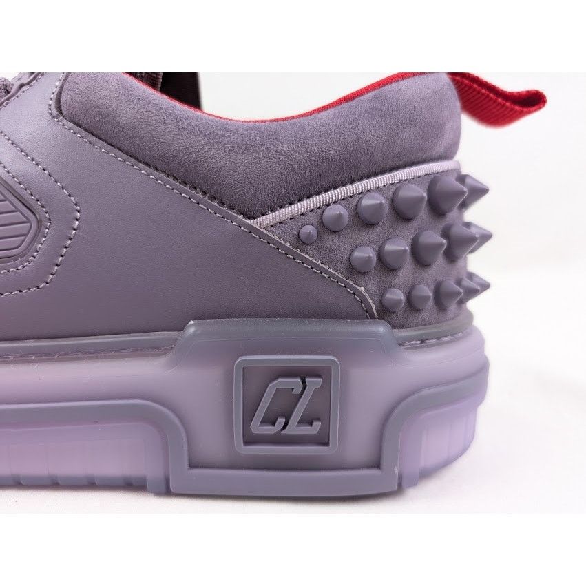Christian Louboutin o1rshd1 Astroloubi Flat Low-Top Sneakers in Parme Size US 12 / EU 45 - 10 Thumbnail