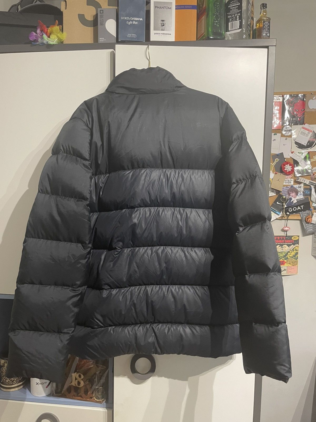 Nike Black puffer vintage Nike athletics Size US L / EU 52-54 / 3 - 2 Thumbnail