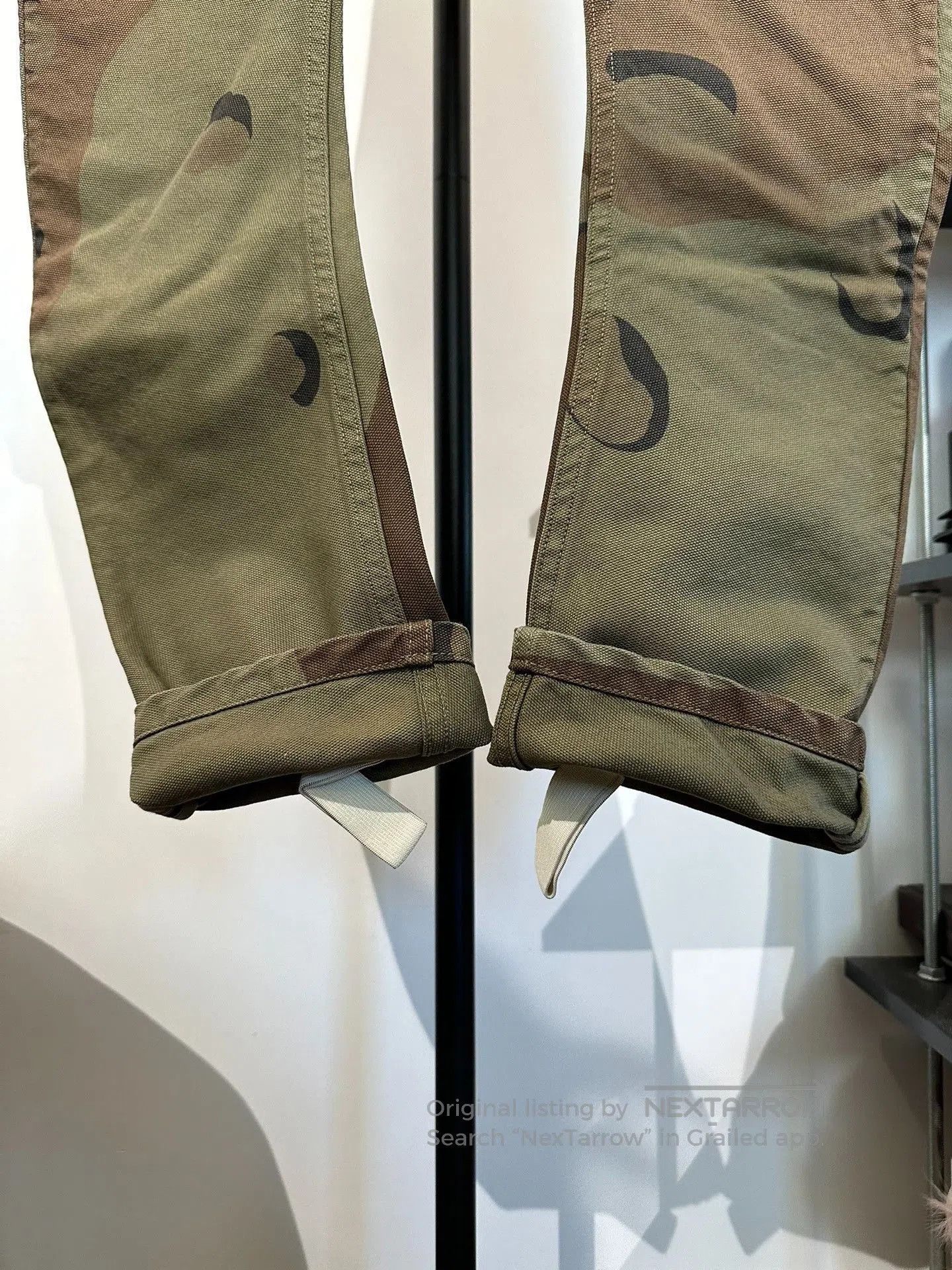 11 By Boris Bidjan Saberi Boris Bidjan Saberi 11by BBS P1 Camo Canvas Pants. Size US 26 / EU 42 - 7 Thumbnail