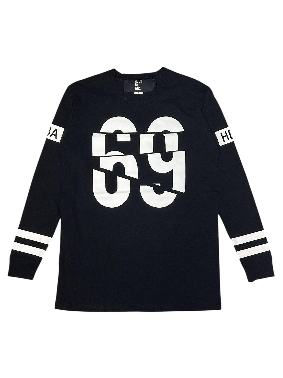 Hood By Air HBA 69 Logo Longsleeve | Grailed