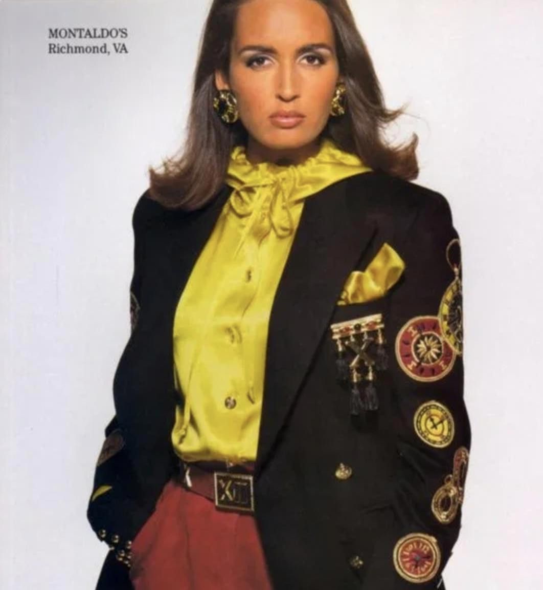 Escada RARE Escada by Margaretha Ley Blazer Sz US10 (uk42 Jacket Size L / US 10 / IT 46 - 2 Thumbnail