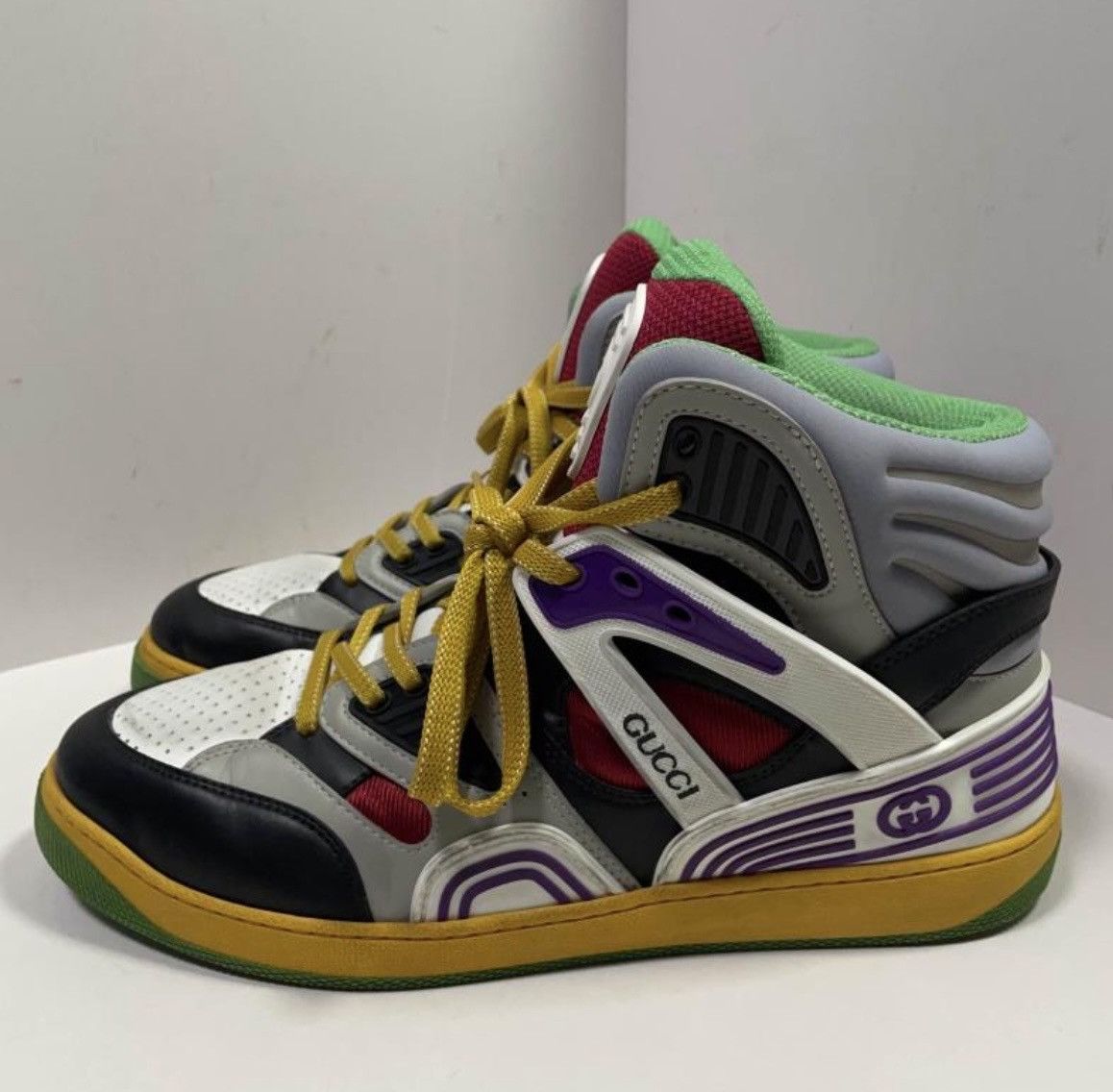 Gucci Gucci High-Top Sneakers wxx Size US 10.5 / EU 43-44 - 1 Thumbnail