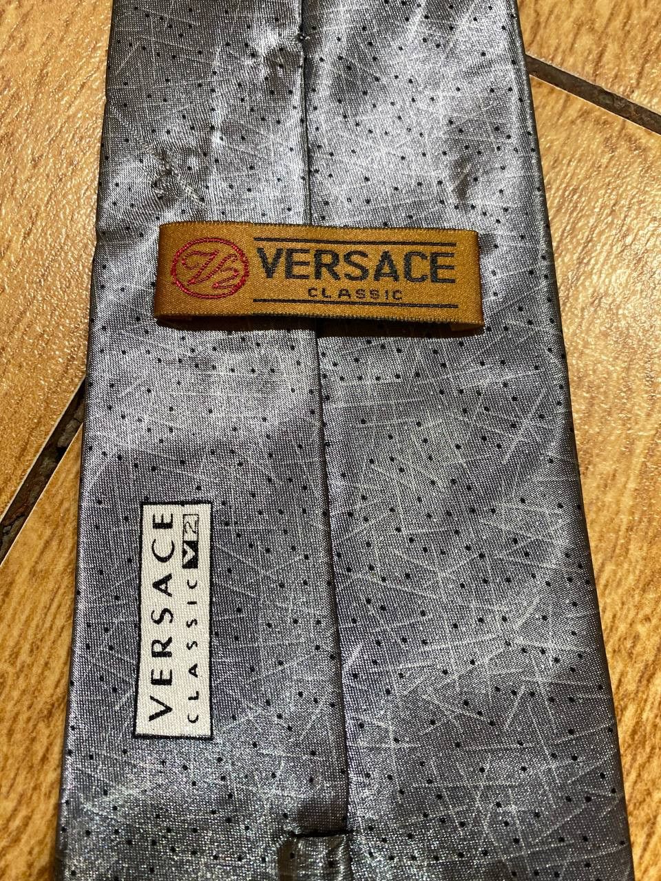 Versace RARE VERSACE Silk LUXURY Tie MADE IN ITALY Size ONE SIZE - 2 Thumbnail
